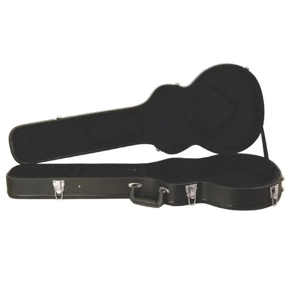 On Stage Hardshell Guitar Case ~ Single C/A Electric ~ Black - Image 2