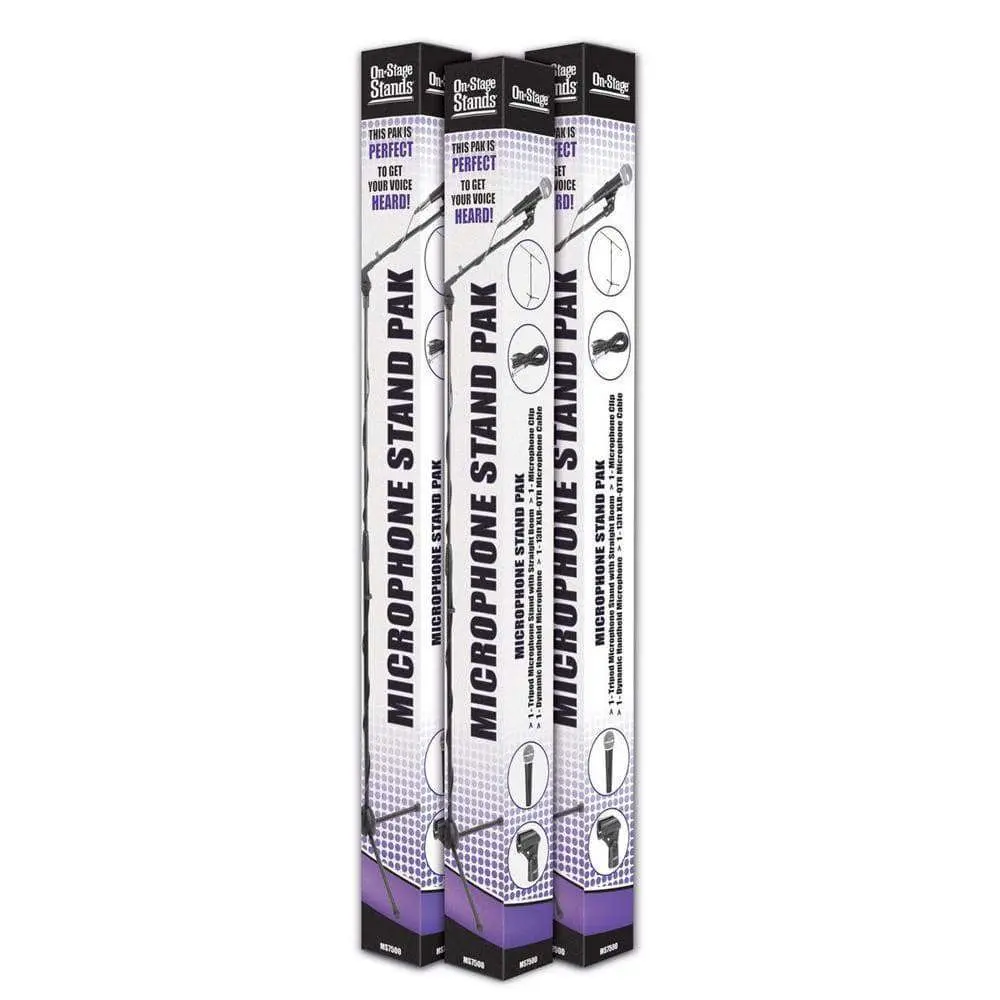 On-Stage Microphone & Stand Pack - Image 11