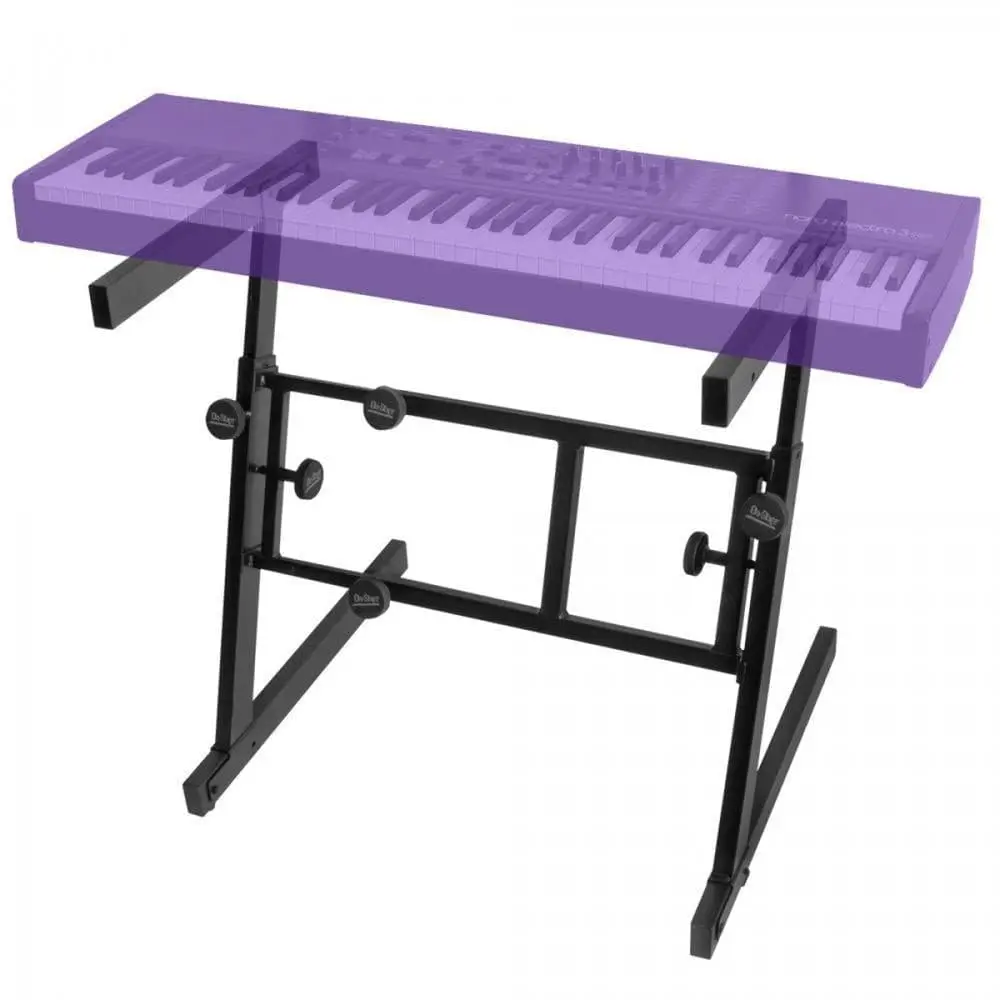 On-Stage Pro Heavy-Duty Folding-Z Keyboard Stand - Image 2
