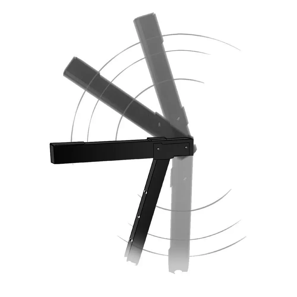 On-Stage Pro Heavy-Duty Folding-Z Keyboard Stand w/2nd Tier - Image 8