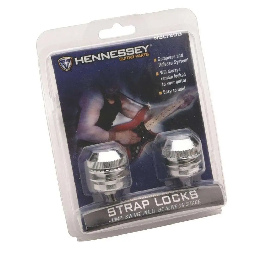 On-Stage Solid Brass Strap Locks - Chrome - Image 2