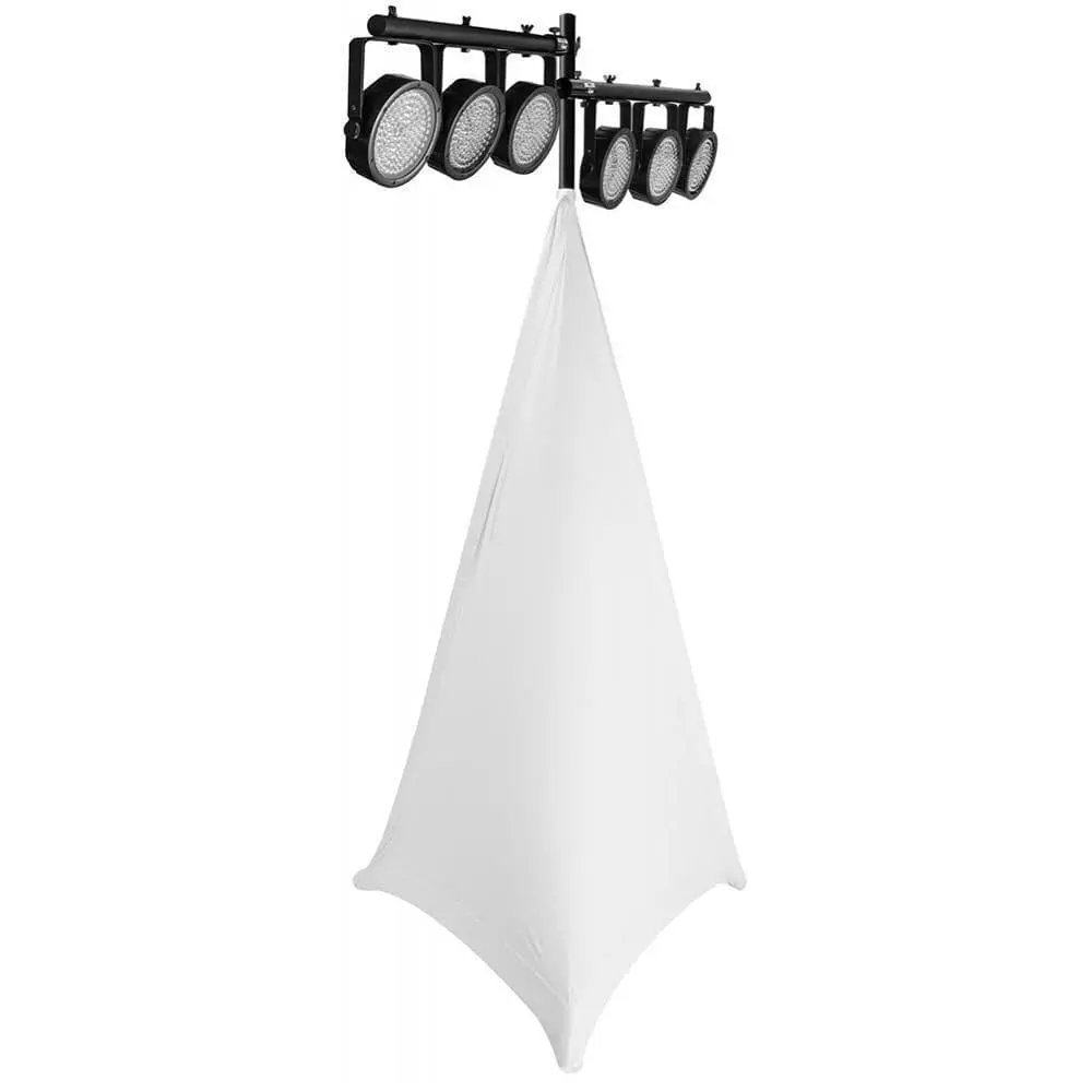 On-Stage Speaker/Lighting Stand Skirt - White - Image 4