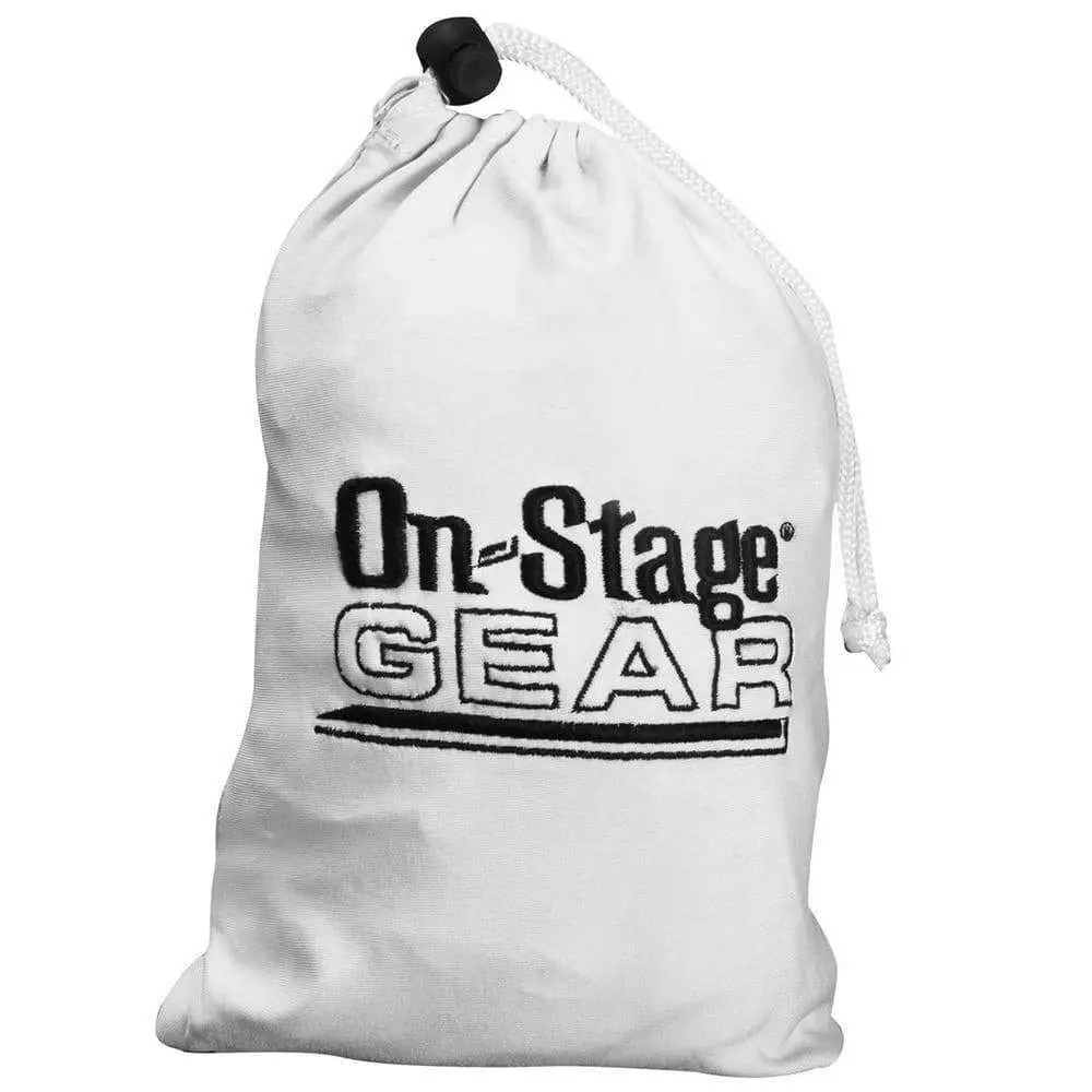 On-Stage Speaker/Lighting Stand Skirt - White - Image 5