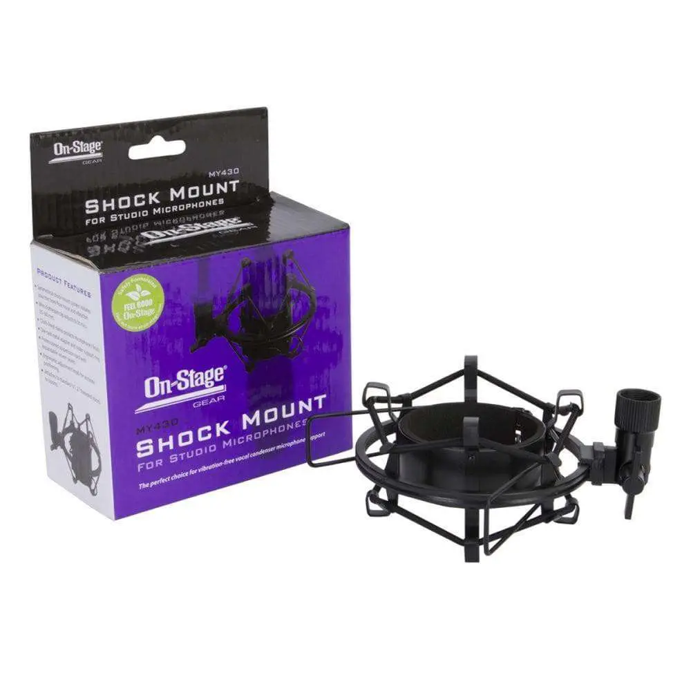 On-Stage Studio Microphone Shock Mount - 55-60mm ø Mics - Image 2