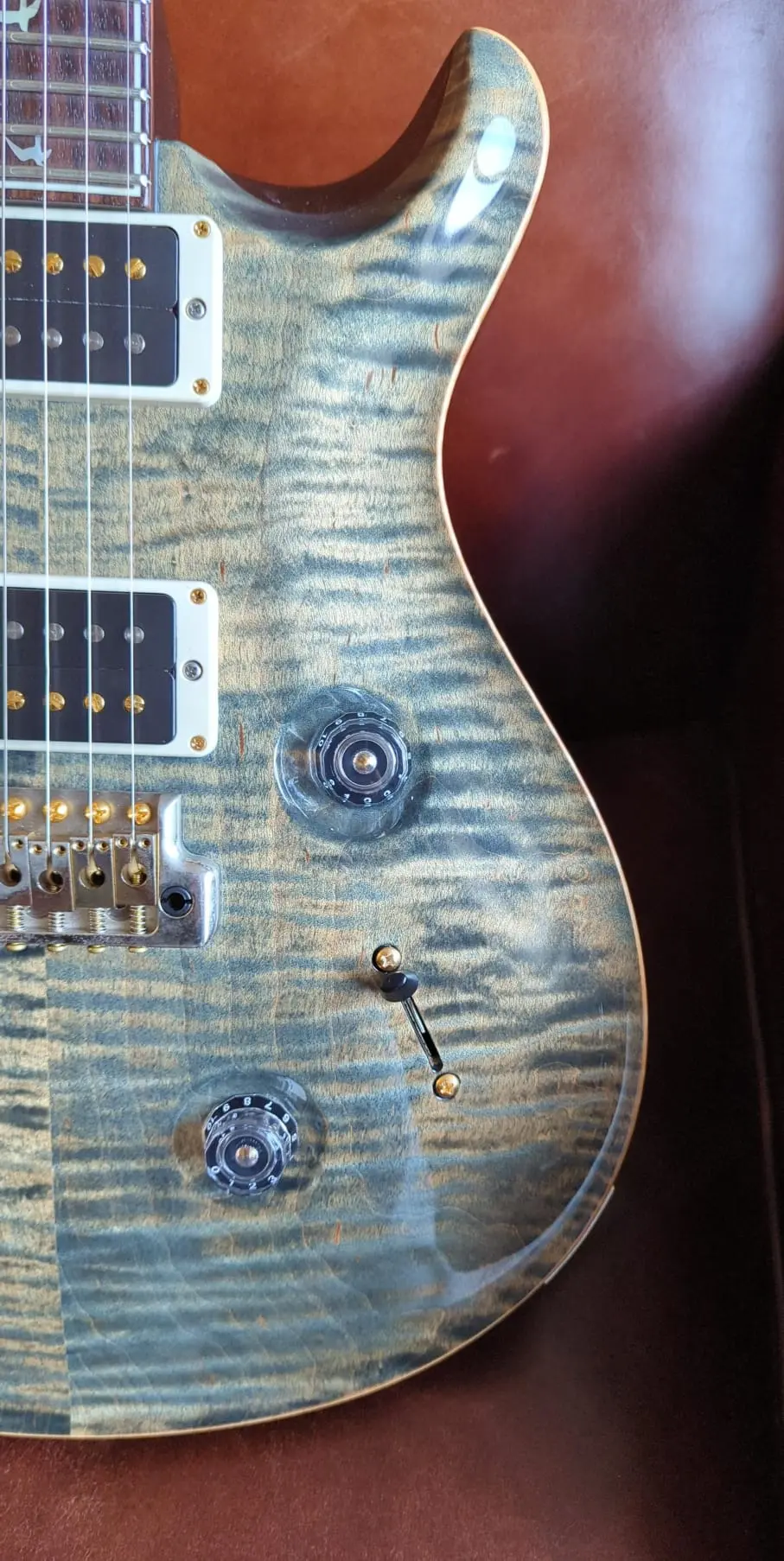 PRS 30th anniversary custom 24 Faded Whale Blue (Used) - Image 7