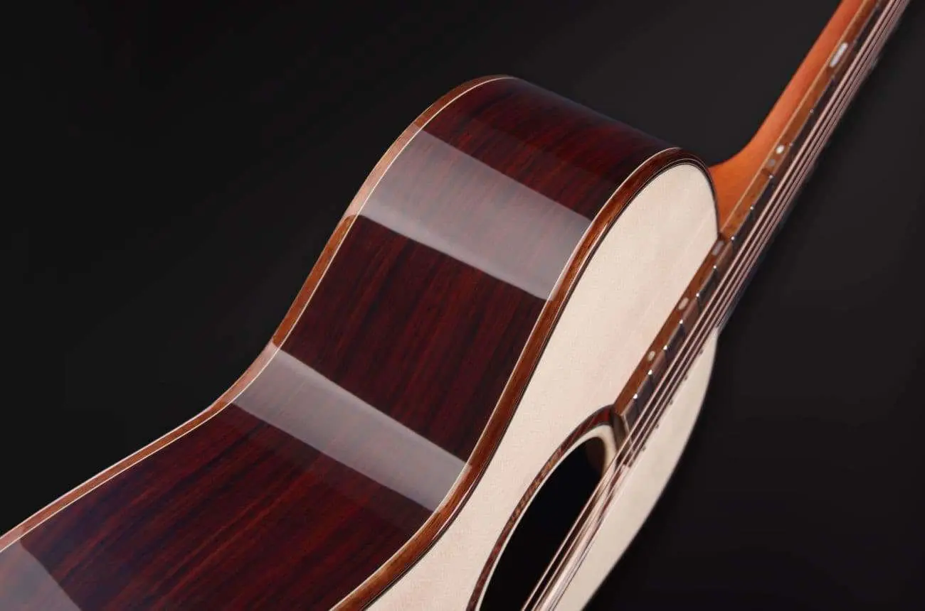 Red Pure Dc-LC Dreadnought (cutaway) Acoustic Guitar (2026 CNR Active Upgrade Model) - Image 9