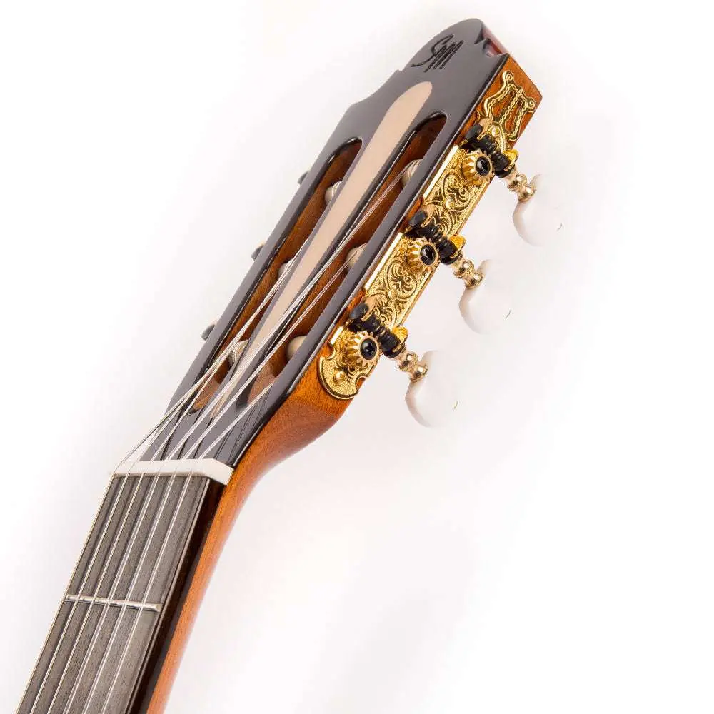 Santos Martinez Preludio Classic Guitar ~ Natural High Gloss - Image 8