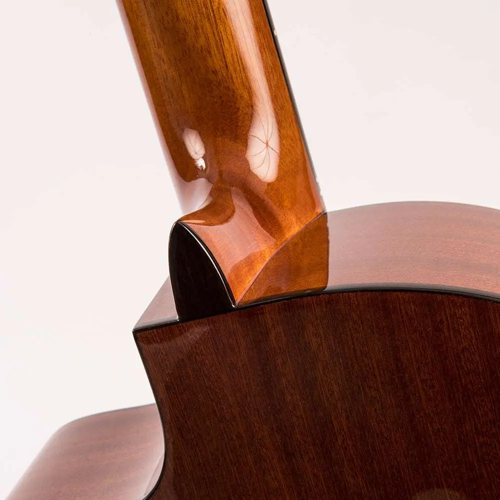 Santos Martinez Preludio Cutaway Electro-Classic Guitar ~ Natural High Gloss - Image 11