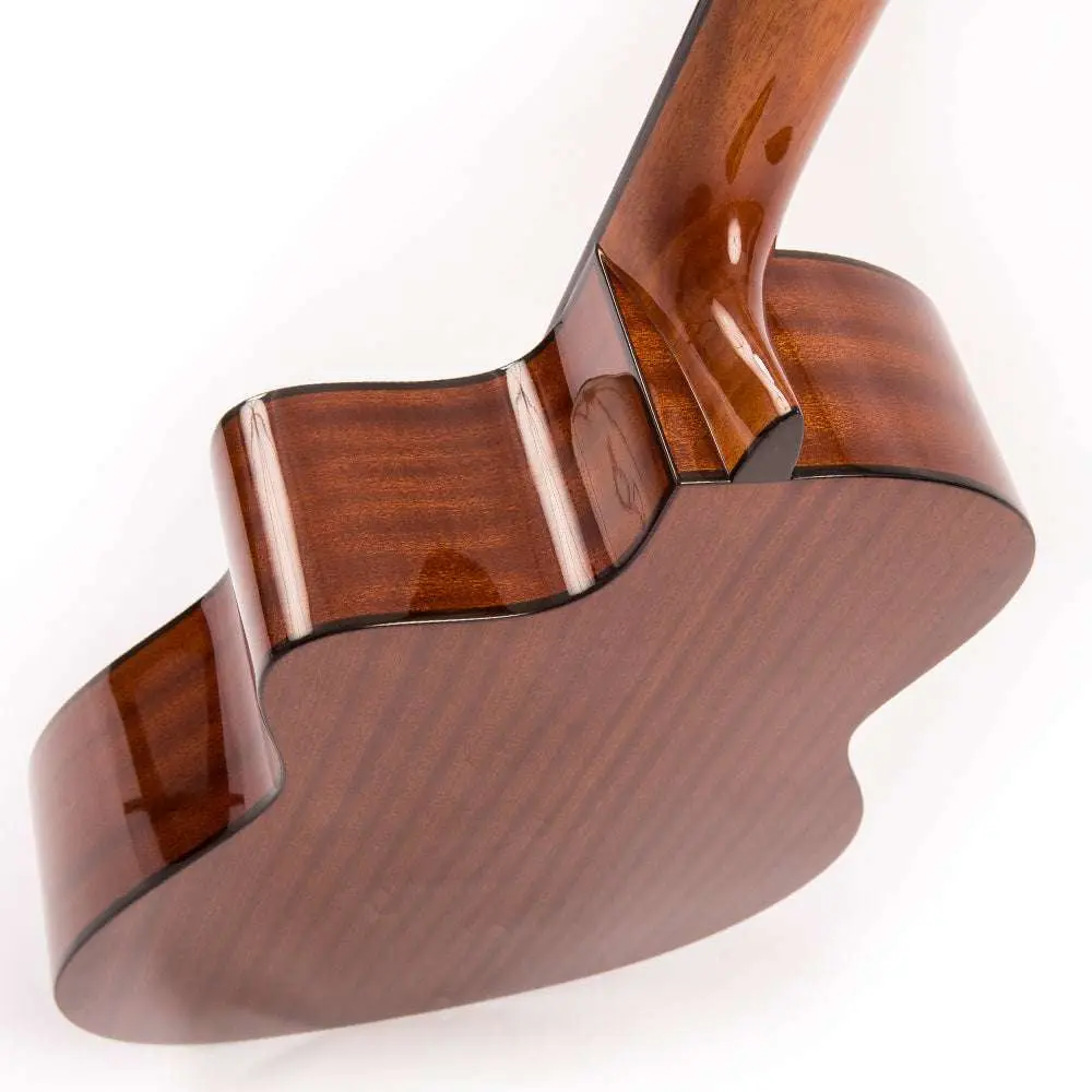 Santos Martinez Preludio Cutaway Electro-Classic Guitar ~ Natural High Gloss - Image 9