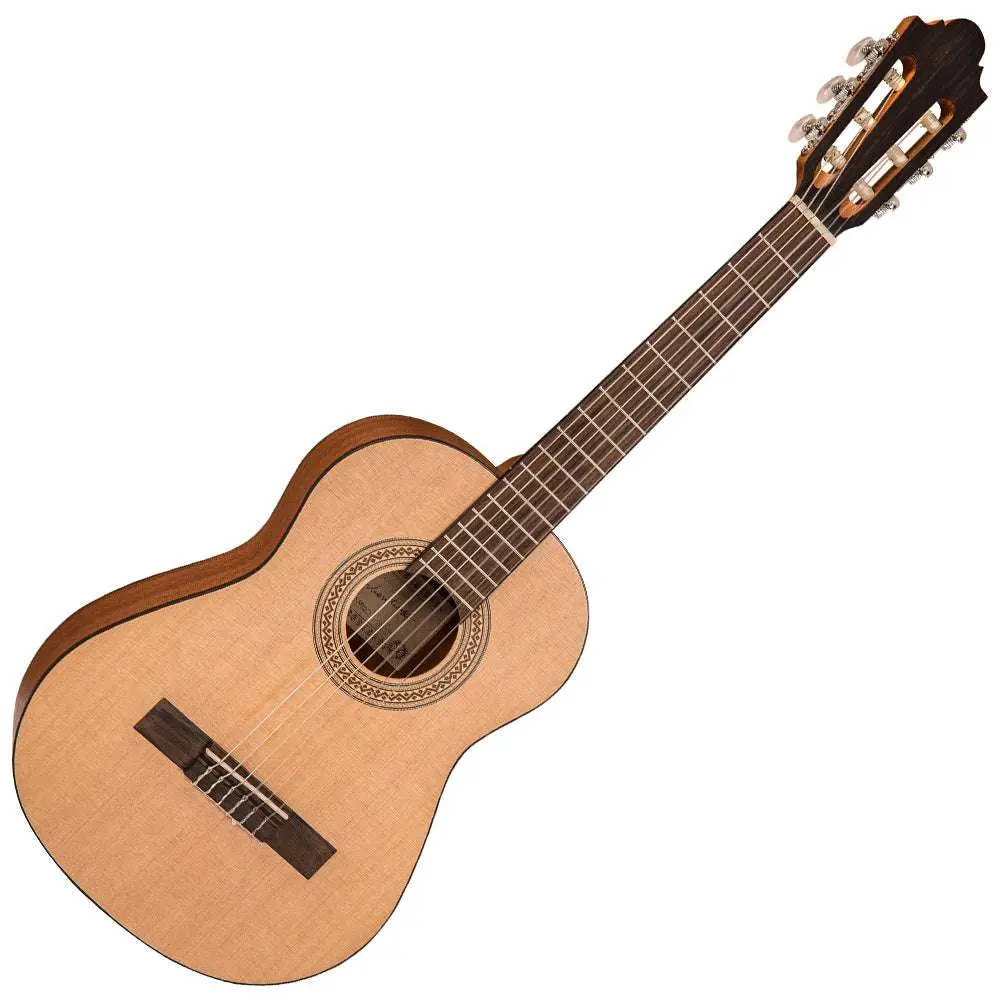 Santos Martinez Principante 1/2 Size Classic Guitar ~ Natural Open Pore - Image 3