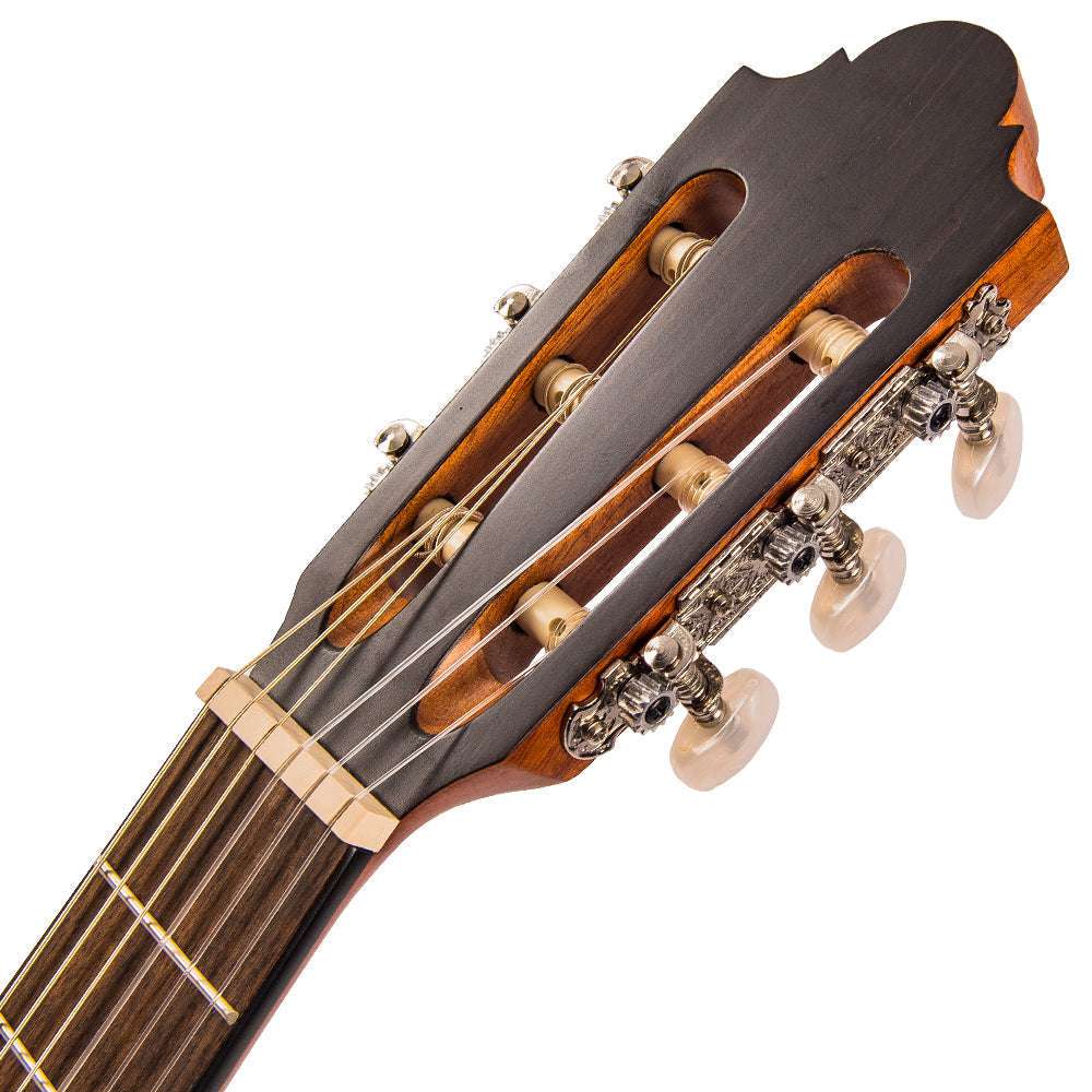 Santos Martinez Principante 3/4 Size Classic Guitar ~ Natural Open Pore - Image 10