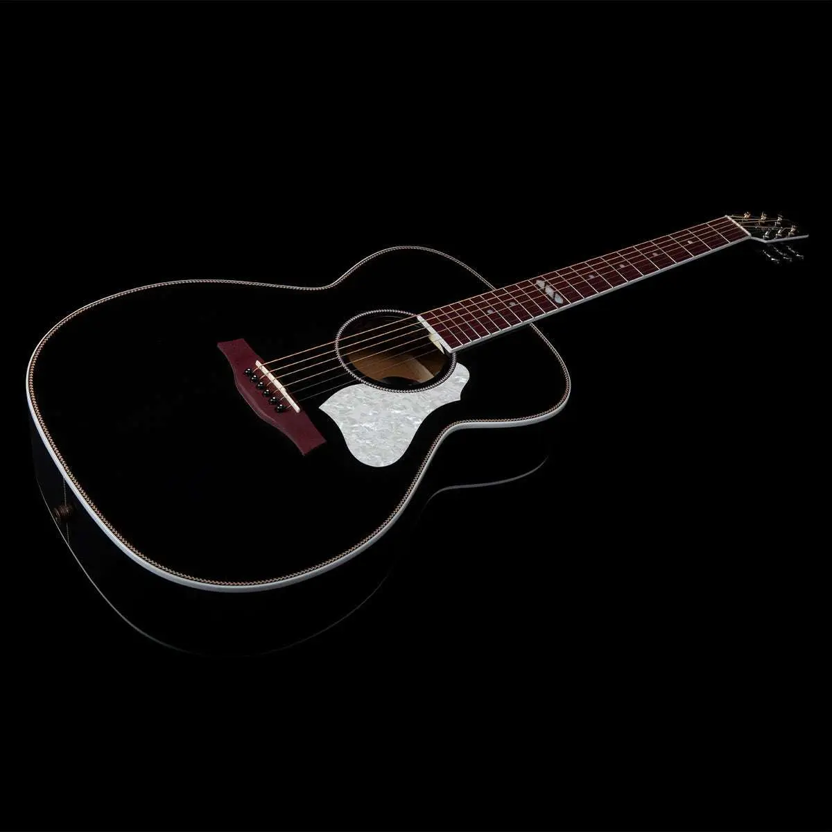 Seagull Artist LTD Electro-Acoustic Guitar ~ Tuxedo Black Anthem with Bag - Image 6
