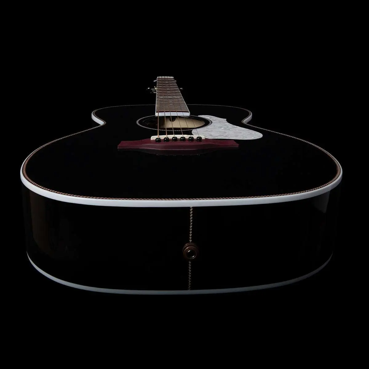 Seagull Artist LTD Electro-Acoustic Guitar ~ Tuxedo Black Anthem with Bag - Image 7