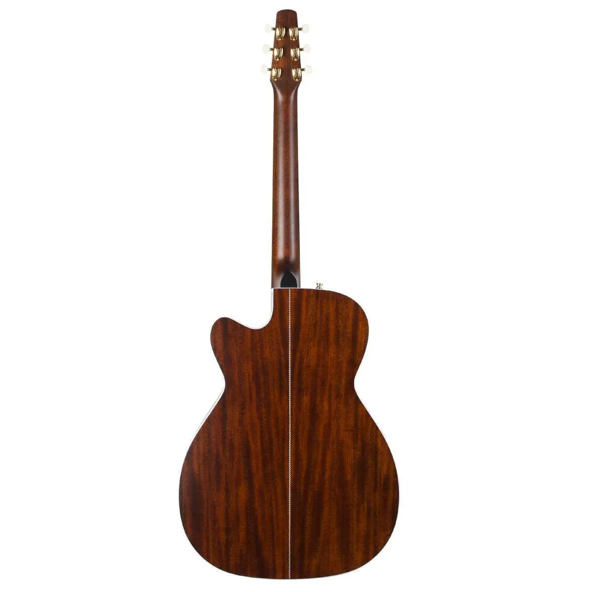 Seagull Artist Mosaic Anthem C/A Electro-Acoustic Guitar ~ Bourbon Burst with Bag - Image 5