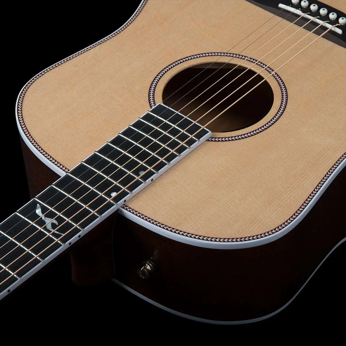 Seagull Artist Mosaic Anthem Electro-Acoustic Guitar ~ Natural with Bag - Image 13