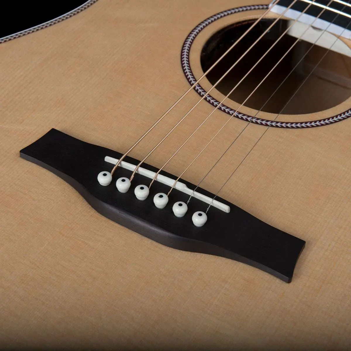 Seagull Artist Mosaic Anthem Electro-Acoustic Guitar ~ Natural with Bag - Image 16