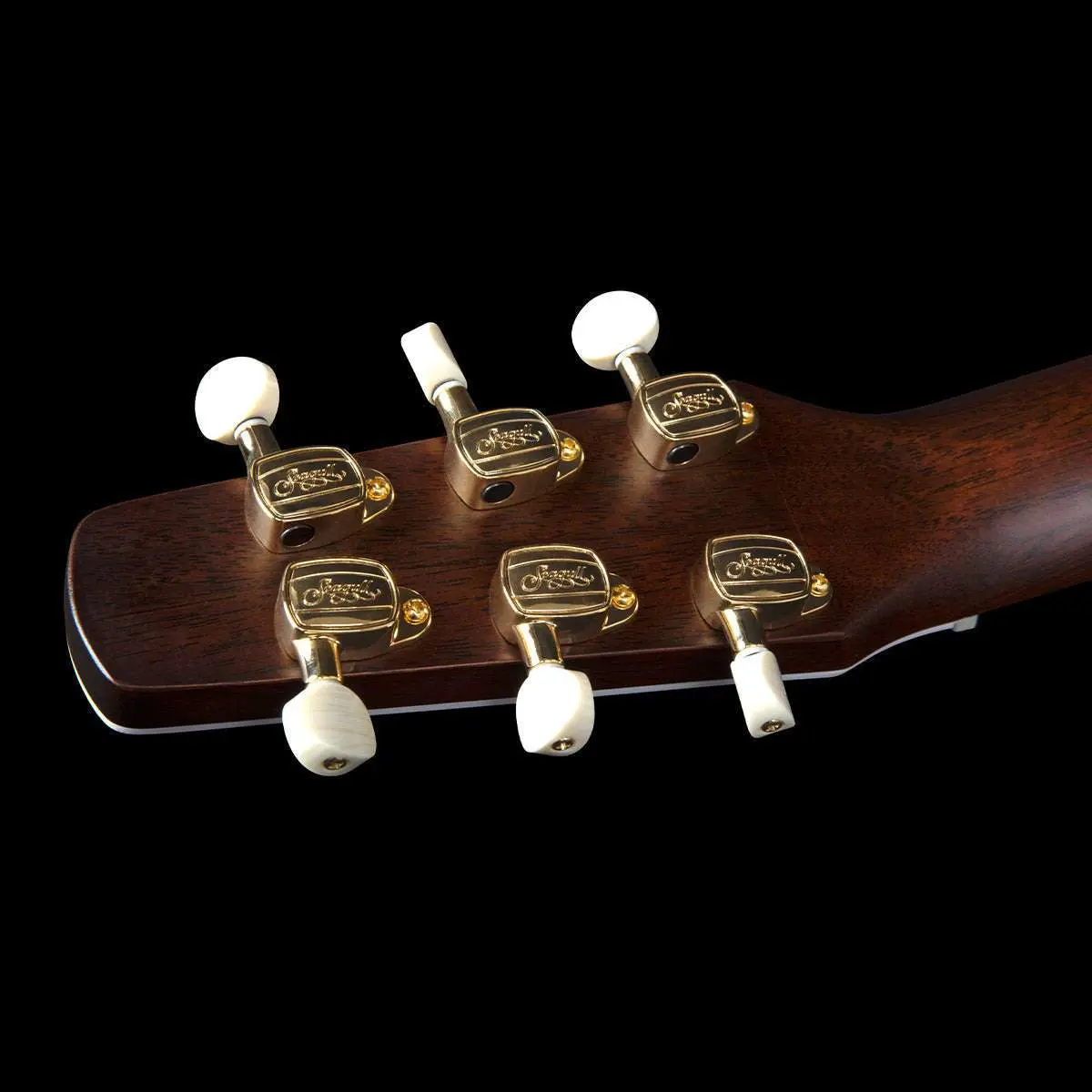 Seagull Artist Peppino Signature C/A Electro-Acoustic Guitar ~ Bourbon Burst with Bag - Image 7