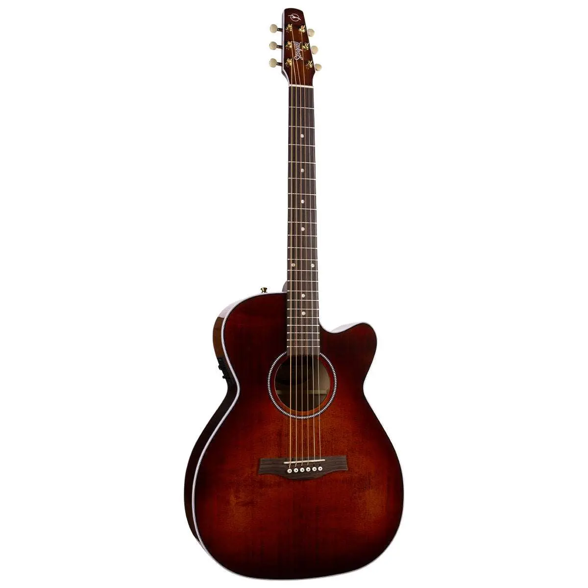 Seagull Performer C/A CH Electro-Acoustic Guitar ~ Burnt Umber HG ~ PreSys II with Bag - Image 2