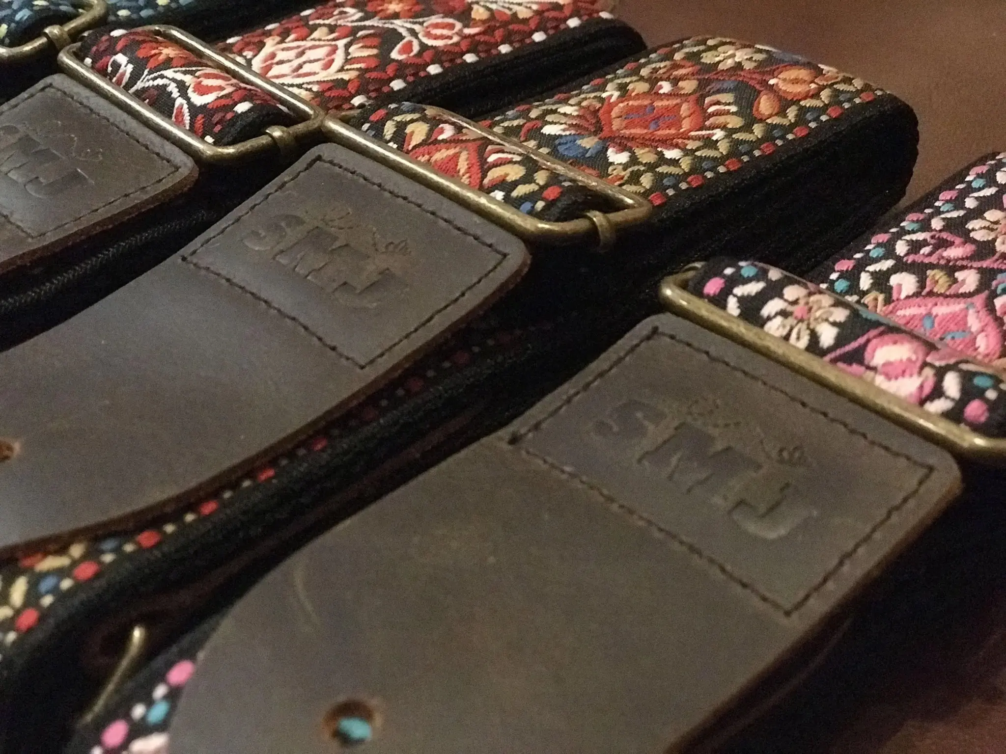 SMJ Reserve Collection "Red Admiral" Guitar Strap - Image 9