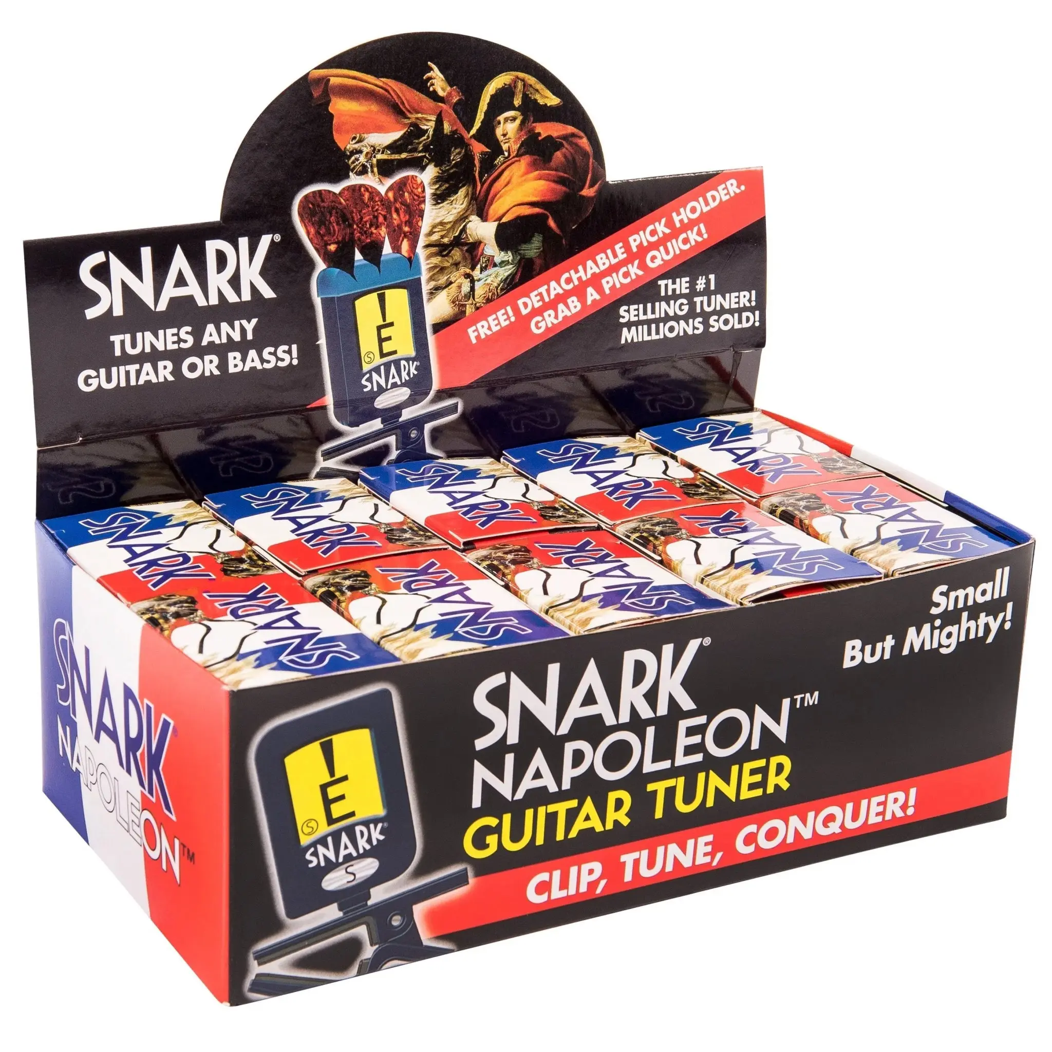 Snark Napoleon 'Clip-On' Chromatic  Guitar & Bass Tuner - Image 5
