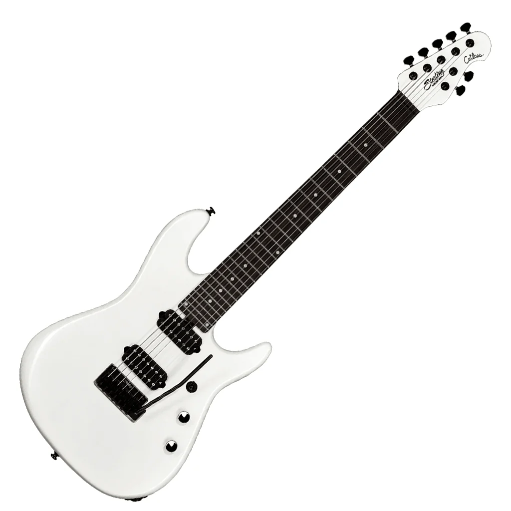 Sterling By Musicman Richardson 7 Pearl White - Image 2