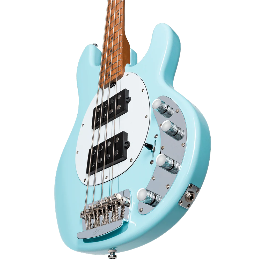 Sterling By MusicMan Stingray 4 HH Daphne Blue - Image 2