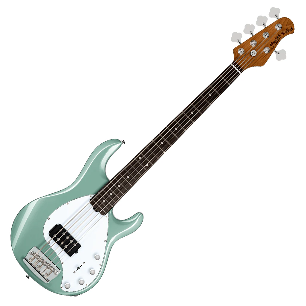 Sterling By Musicman Stingray 5 Dorado Green - Image 2