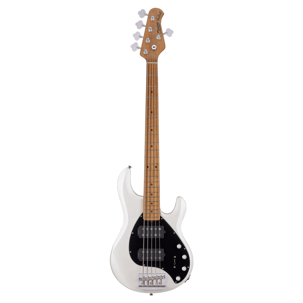 Sterling By Musicman Stingray 5 HH Pearl White - Image 4