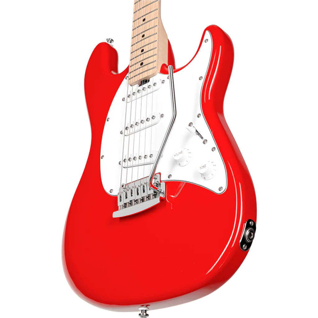 Sterling By Musicman SUB Cutlass SSS Fiesta Red - Image 2