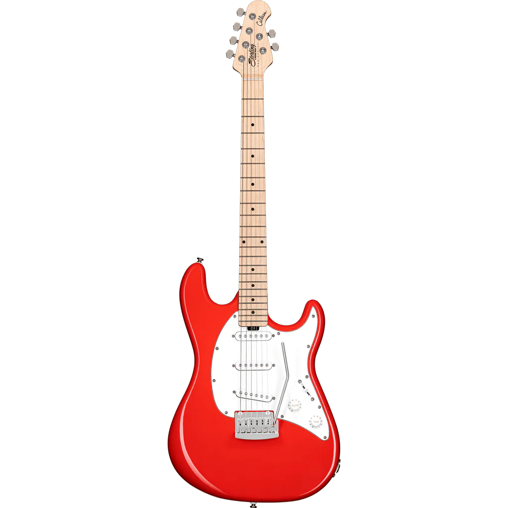 Sterling By Musicman SUB Cutlass SSS Fiesta Red - Image 4