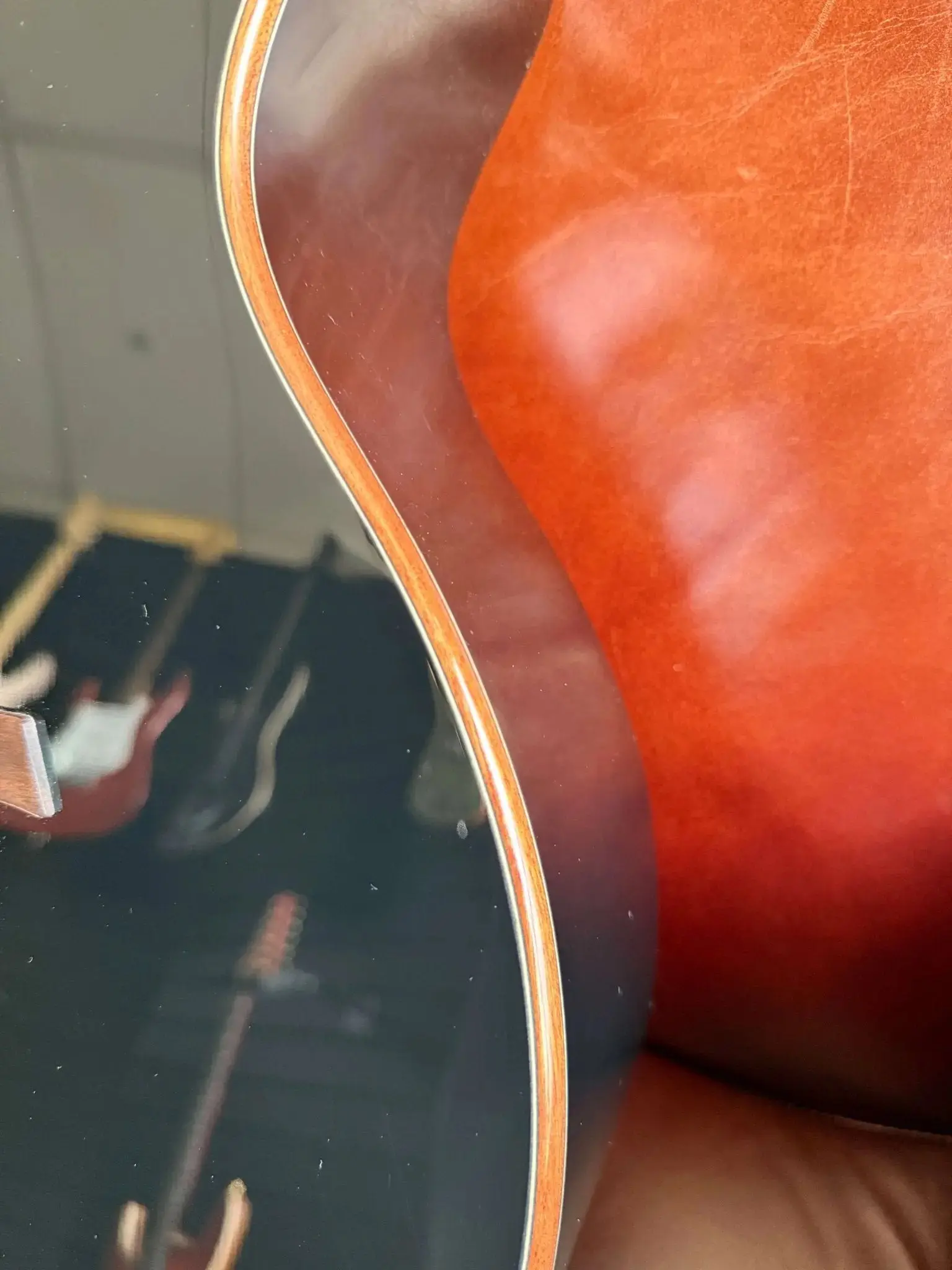 LAG T118ABCE-BLK Special Edition With Bevel.  Exquisite Luxury Electro Acoustic Guitar - Image 5
