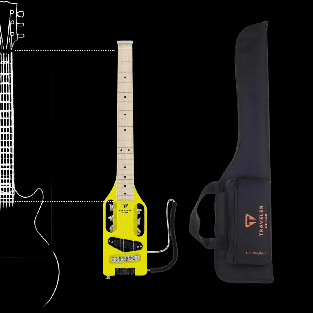 Traveler Ultralight Travel Electric Guitar - Humbucker Model - Image 2