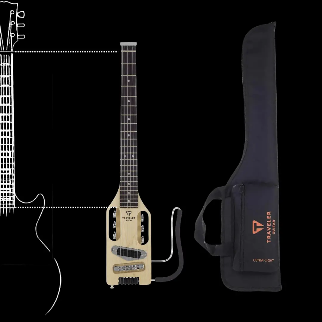 Traveler Ultralight Travel Electric Guitar - Humbucker Model - Image 4