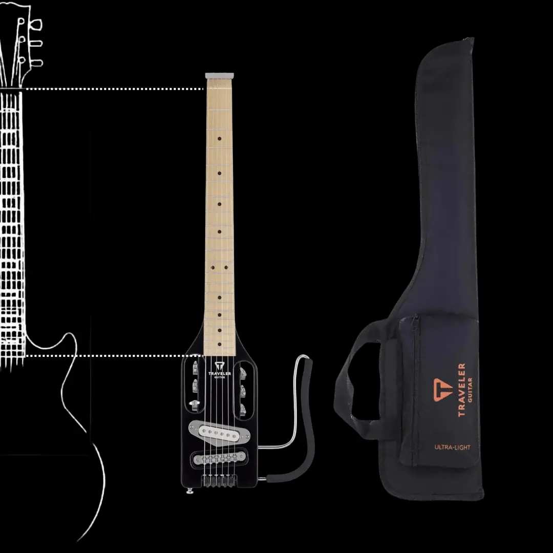 Traveler Ultralight Travel Electric Guitar - Single Coil Model - Image 2