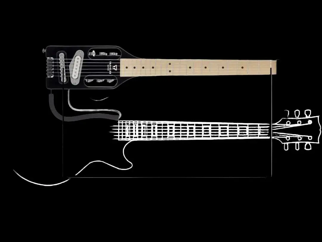 Traveler Ultralight Travel Electric Guitar - Single Coil Model - Image 3