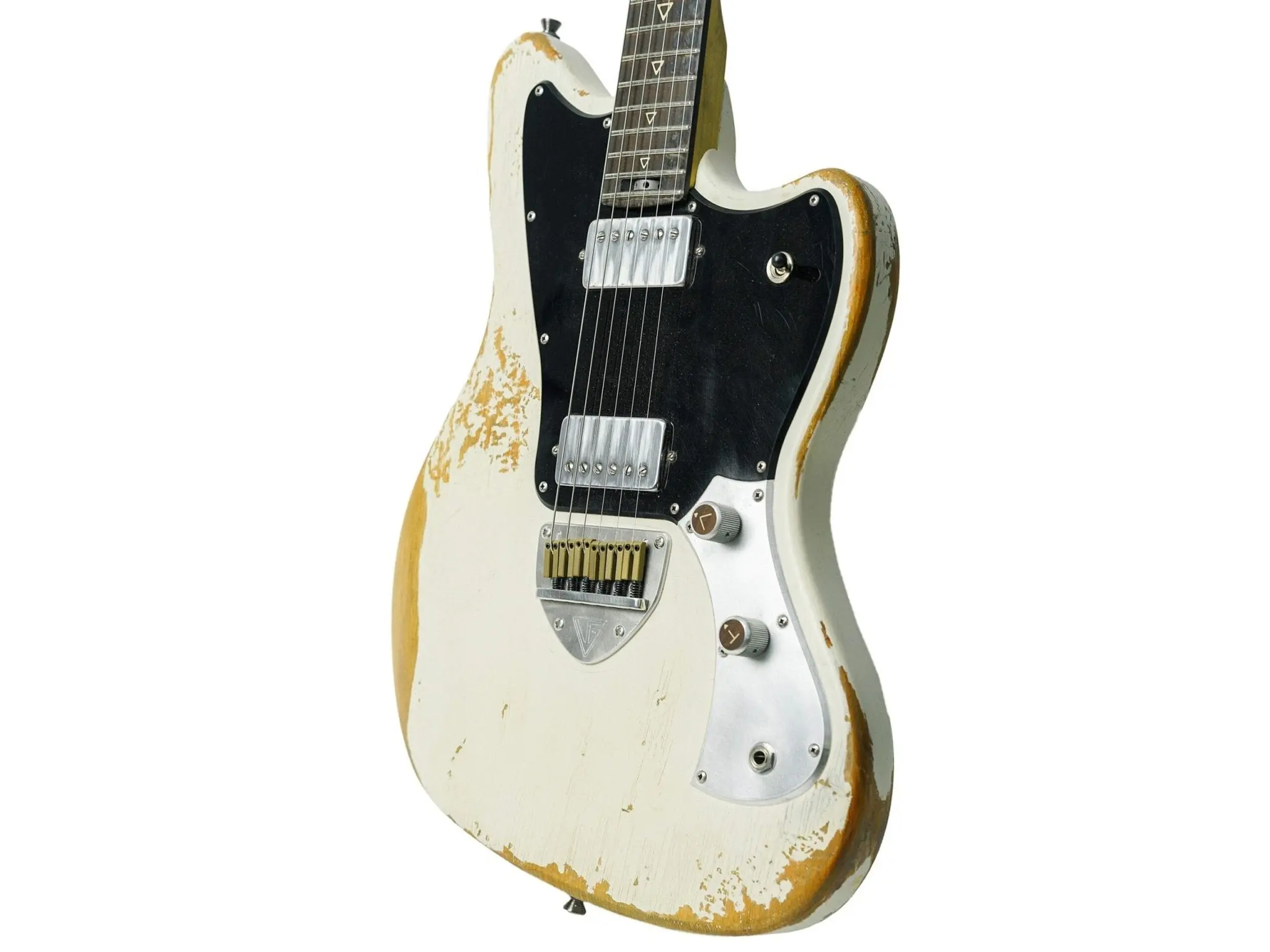 Valiant Jupiter Distressed Louisiana Ol’House Electric Guitar - Image 3