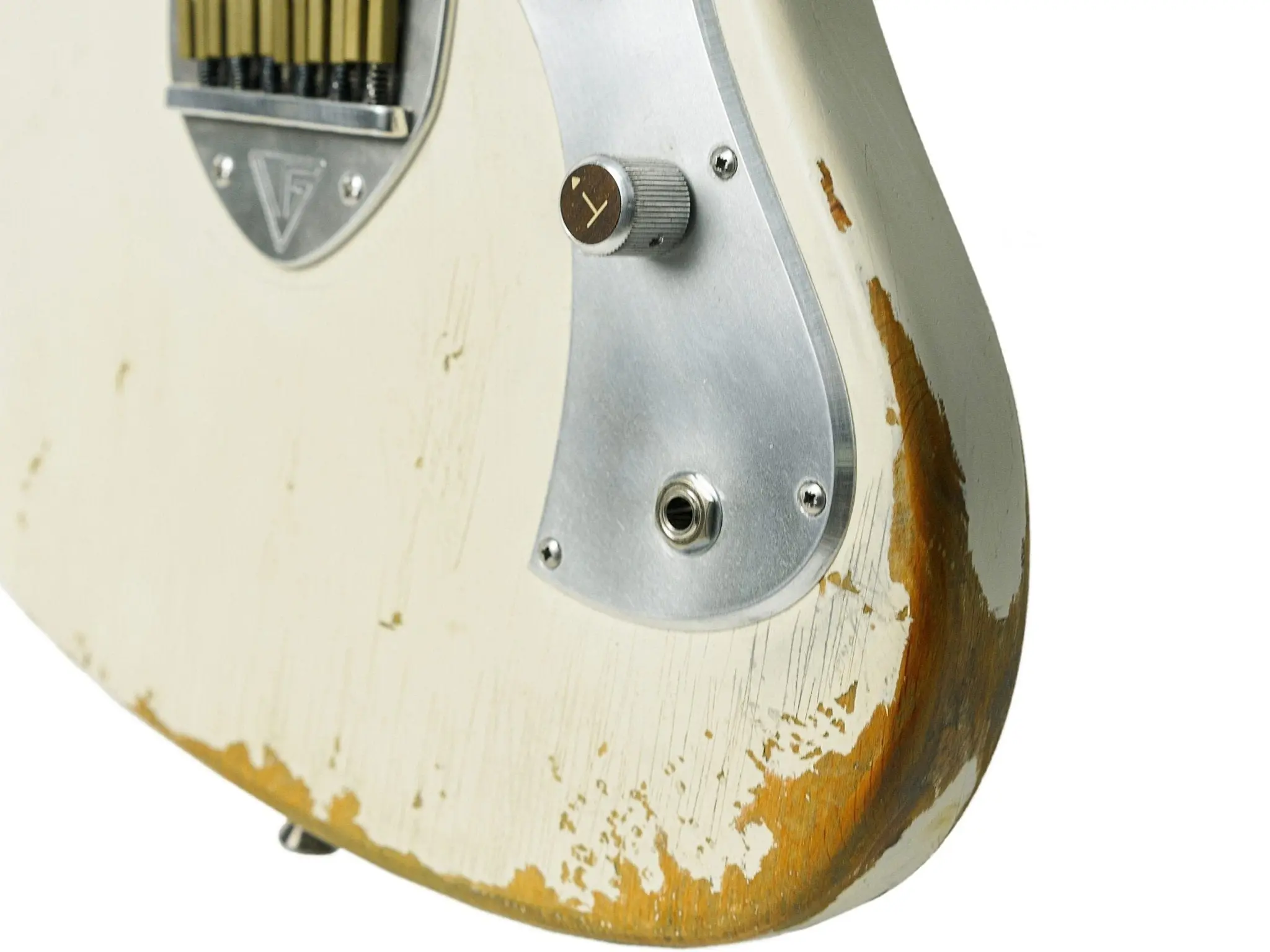 Valiant Jupiter Distressed Louisiana Ol’House Electric Guitar - Image 4