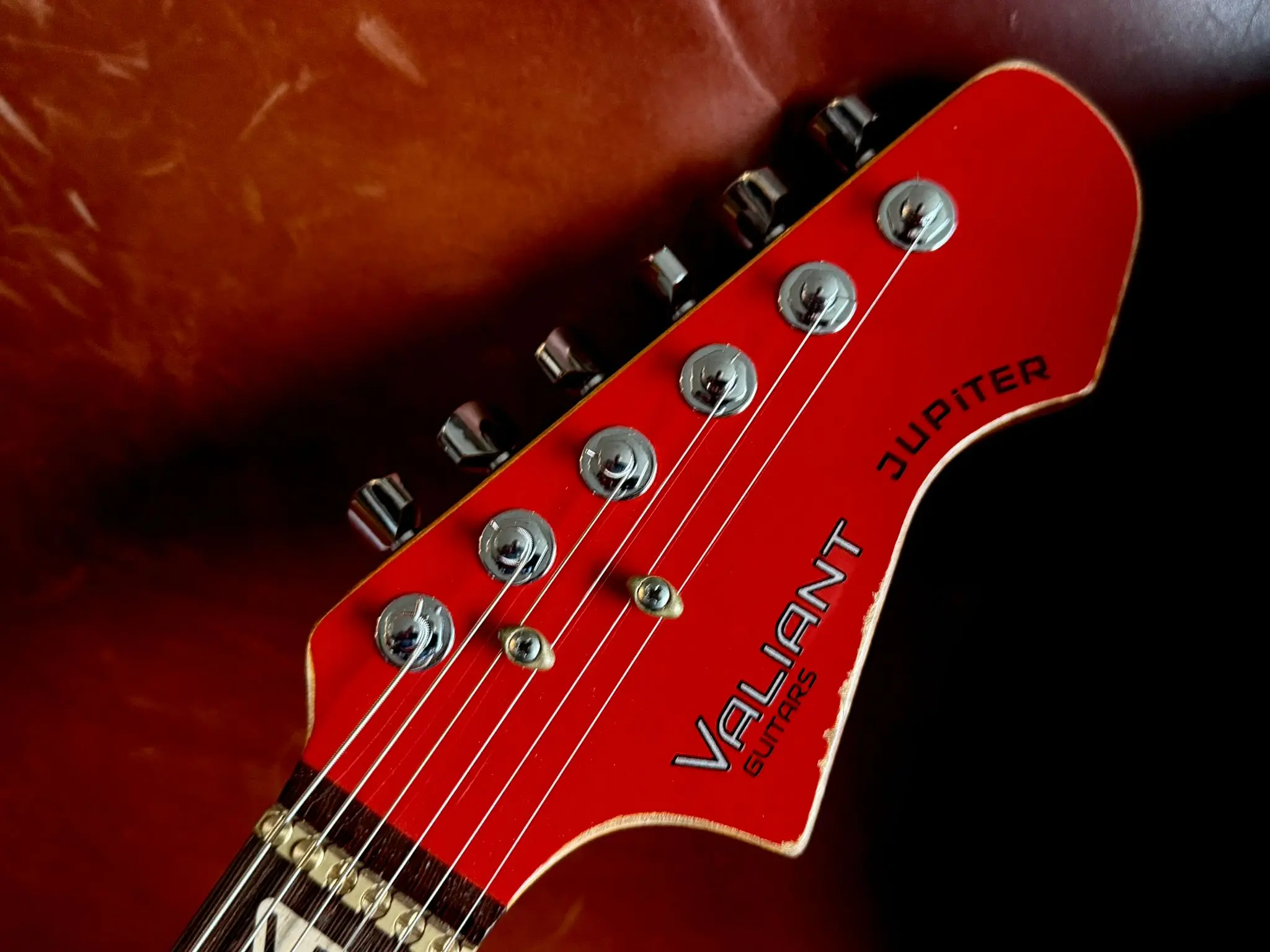 Valiant Jupiter "Dual Coat" Fiesta Red Barhat Distressed - Image 5