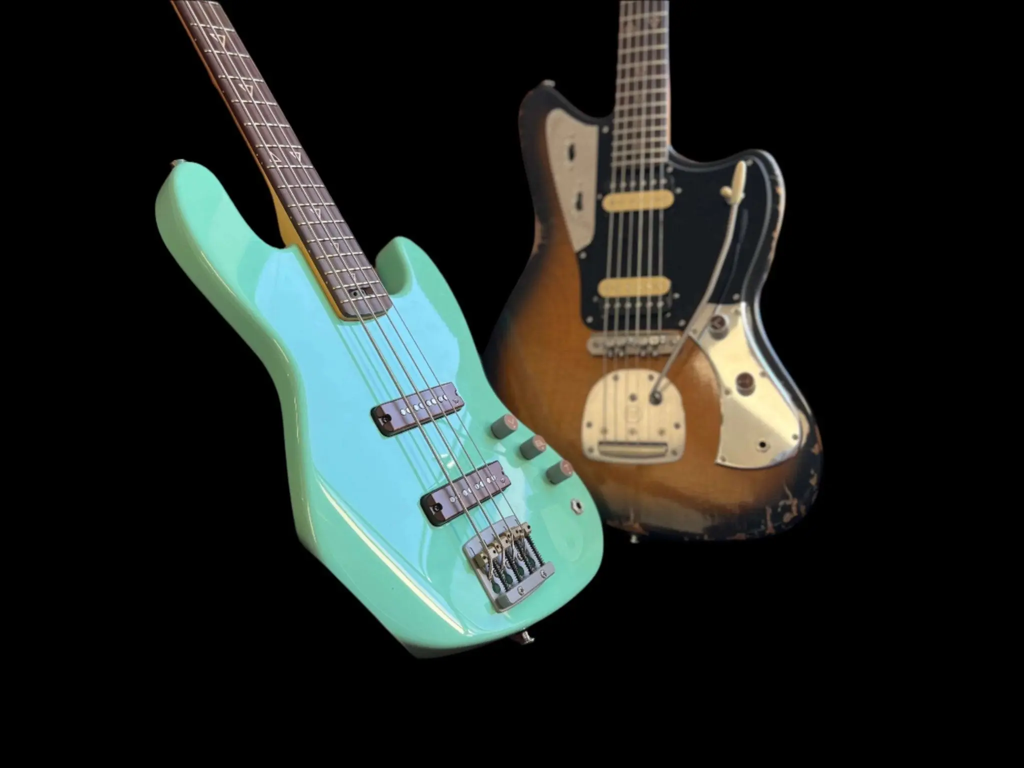 Valiant Jupiter Sunburst Distressed Mastery - With Stainless Steel Frets Upgrade - Ultimate Luxury Hand Crafted Electic Guitar - Image 27
