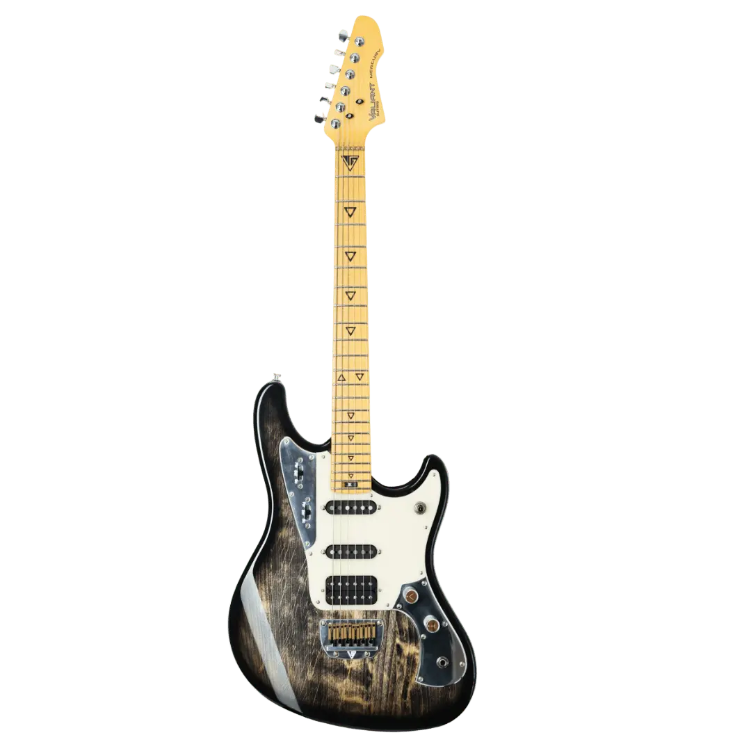 Valiant Mercury Burning Grey w Stainless Steel Frets - Image 2