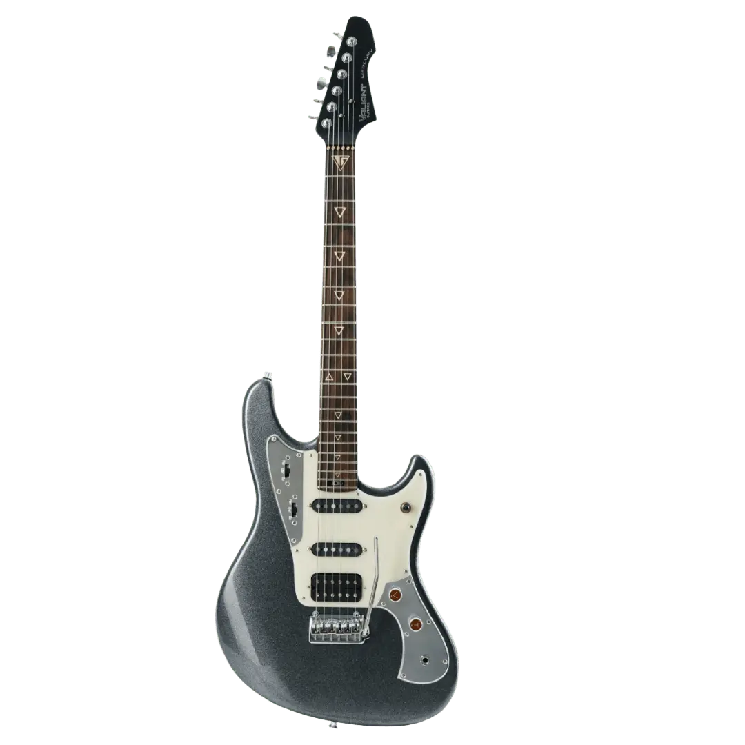 Valiant Mercury Onyx Black w Stainless Steel Frets - Image 2