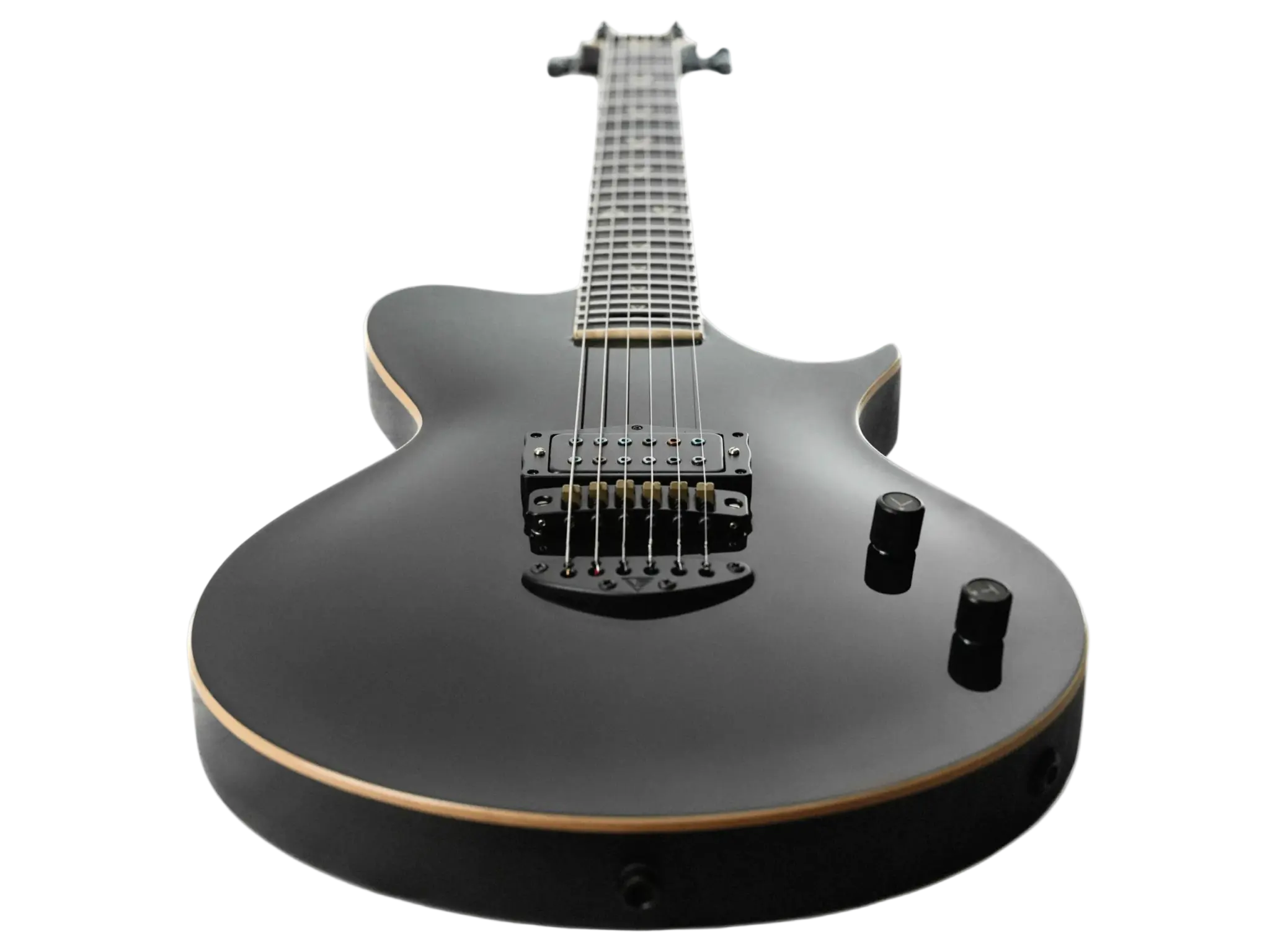 Valiant Smith Mola Black Custom Electric Guitar - Image 3