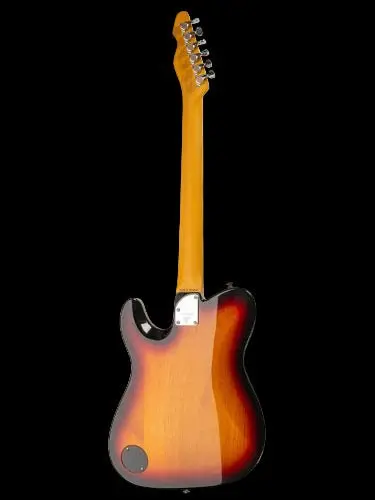 Valiant Titan 3 Tone Sunburst Gloss Electric Guitar - Image 2