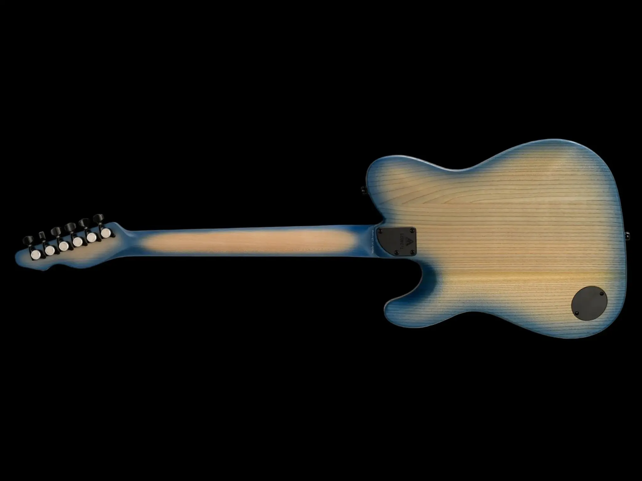 Valiant Titan Barhat Blue Pore Electric Guitar - Image 3