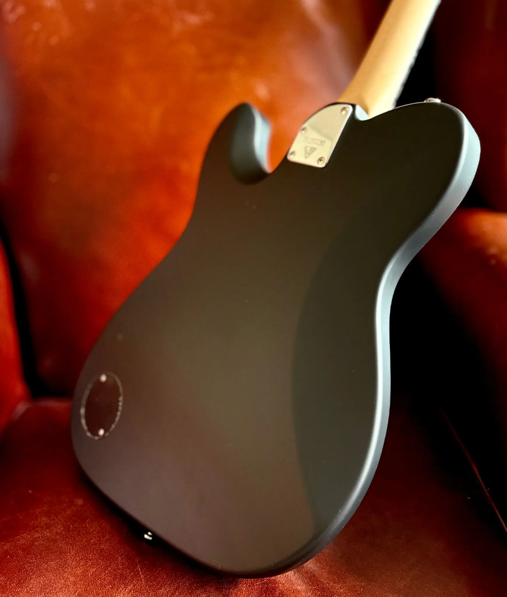 Valiant Titan Black Satin With Stainless Steel Frets Upgrade - Image 2