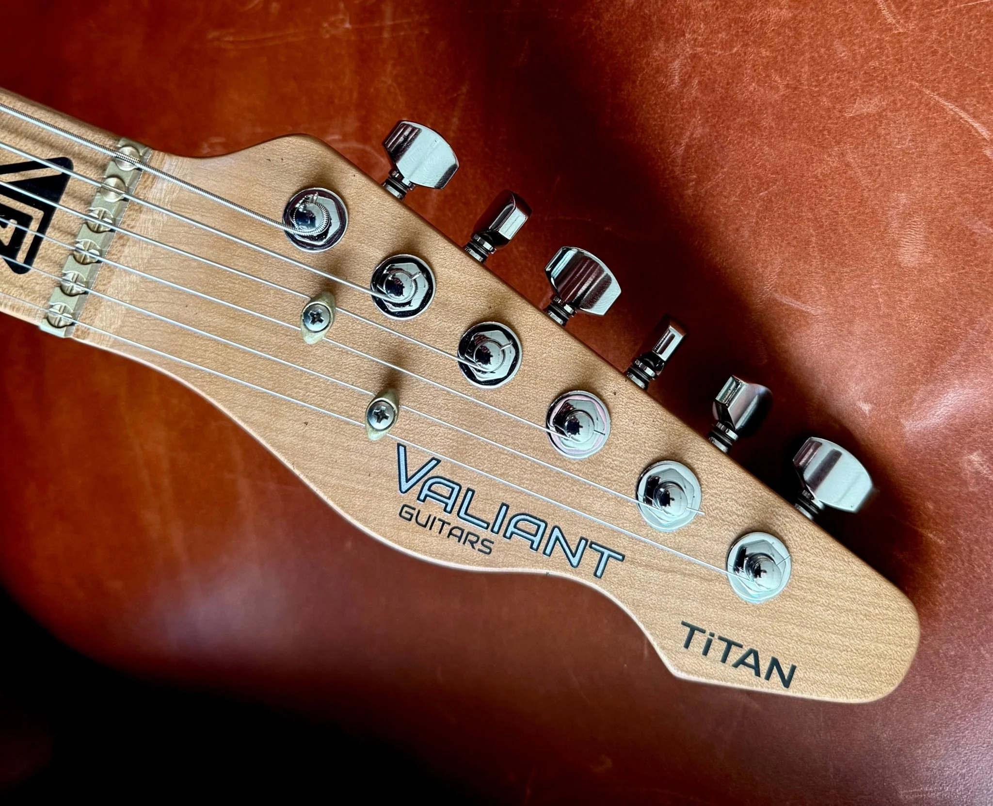 Valiant Titan SC With Stainless Steel Frets Upgrade Ebony Neck - Image 15