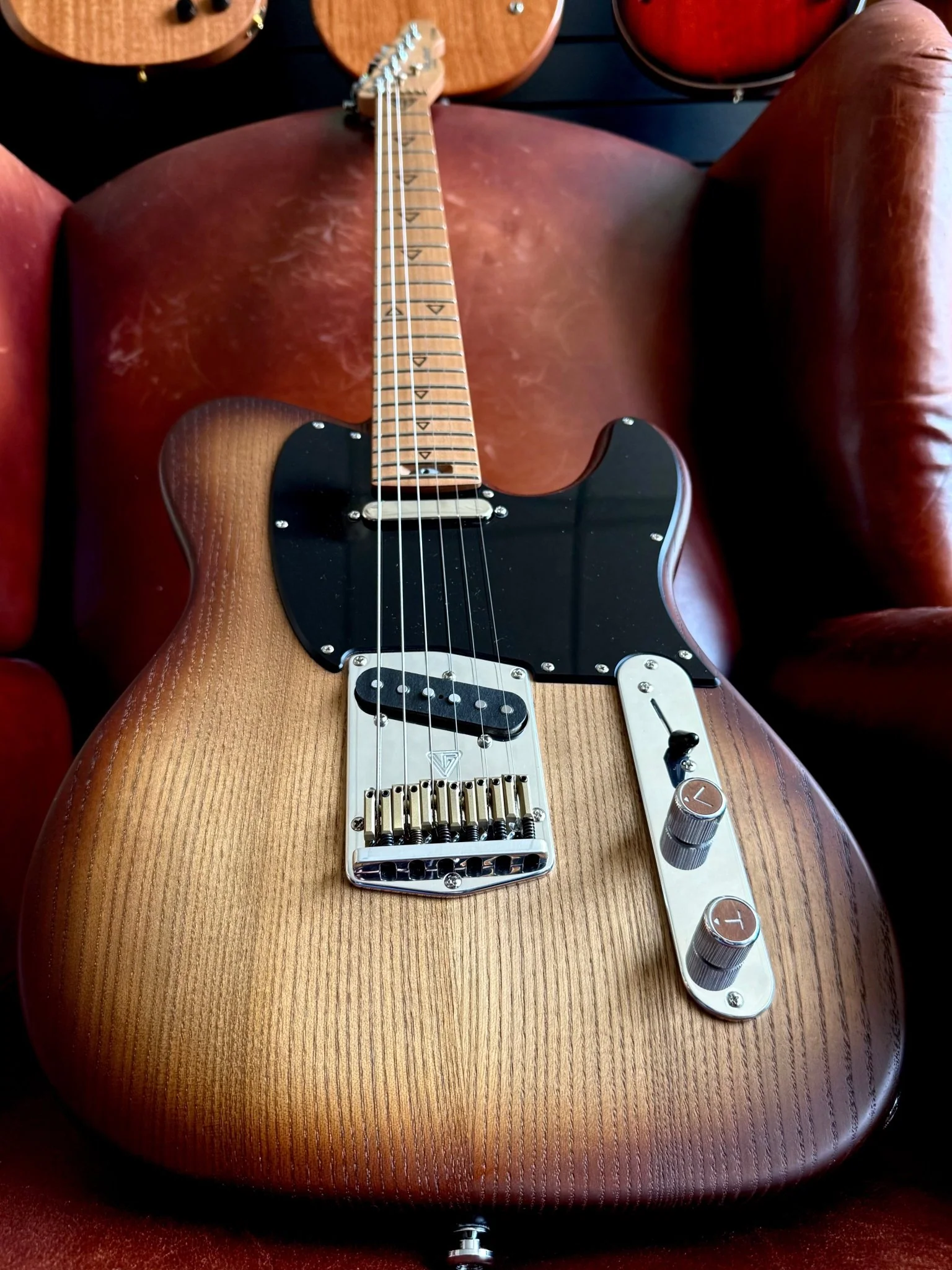 Valiant Titan SC With Stainless Steel Frets Upgrade Ebony Neck - Image 17