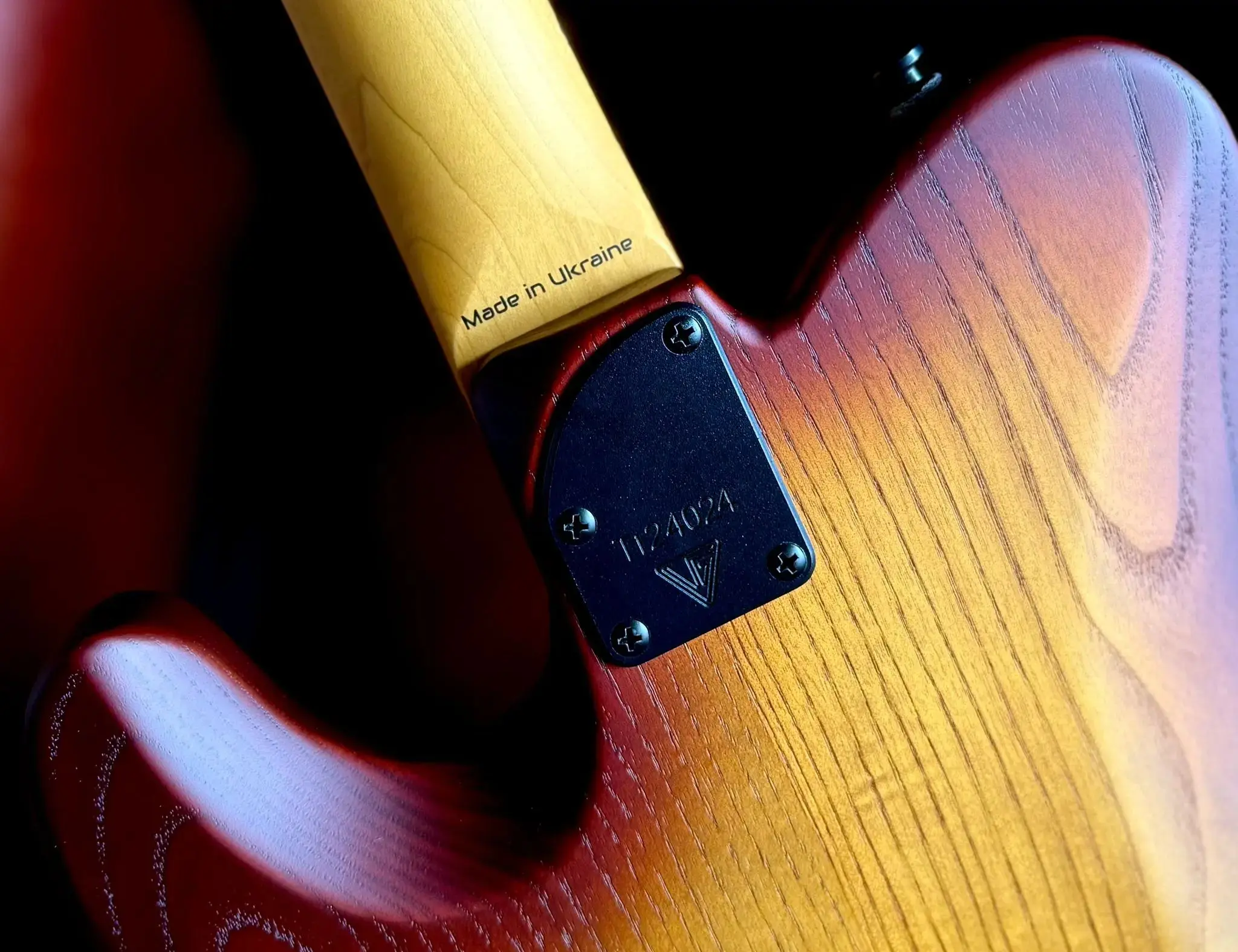 Valiant Titan Sunburst With Stainless Steel Frets Upgrade - Image 27
