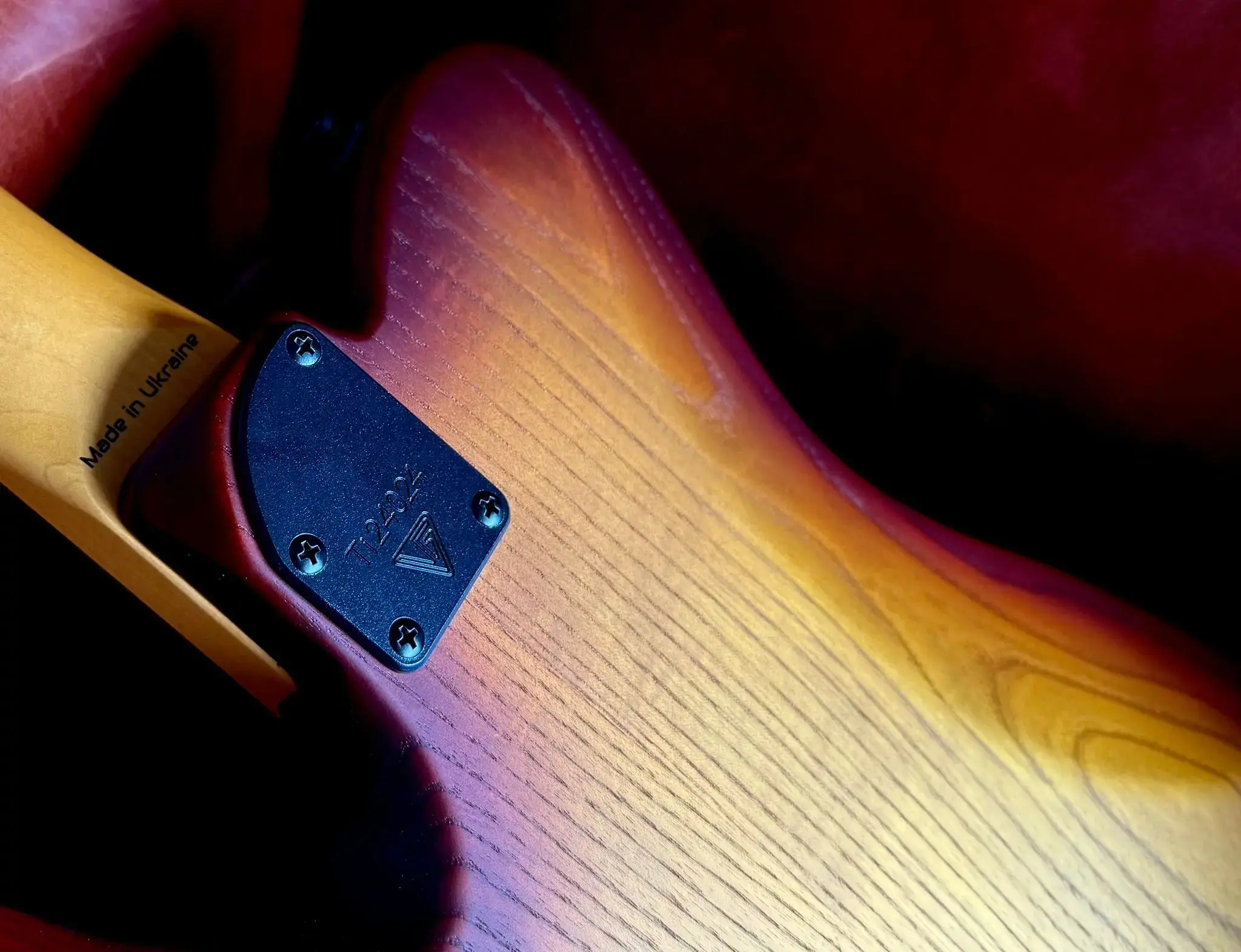 Valiant Titan Sunburst With Stainless Steel Frets Upgrade - Image 29