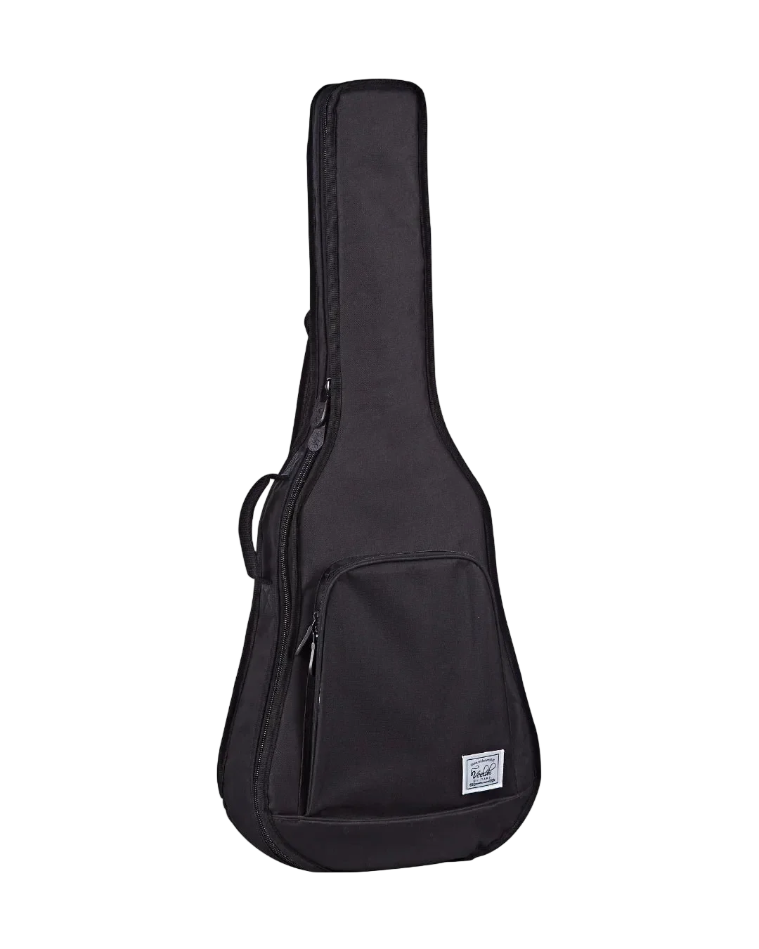 Veelah Togo Solid Top Mahogany Acoustic Travel Guitar w/ Gig Bag - Image 3